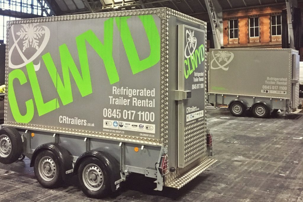 refrigerated trailer hire in North Wales